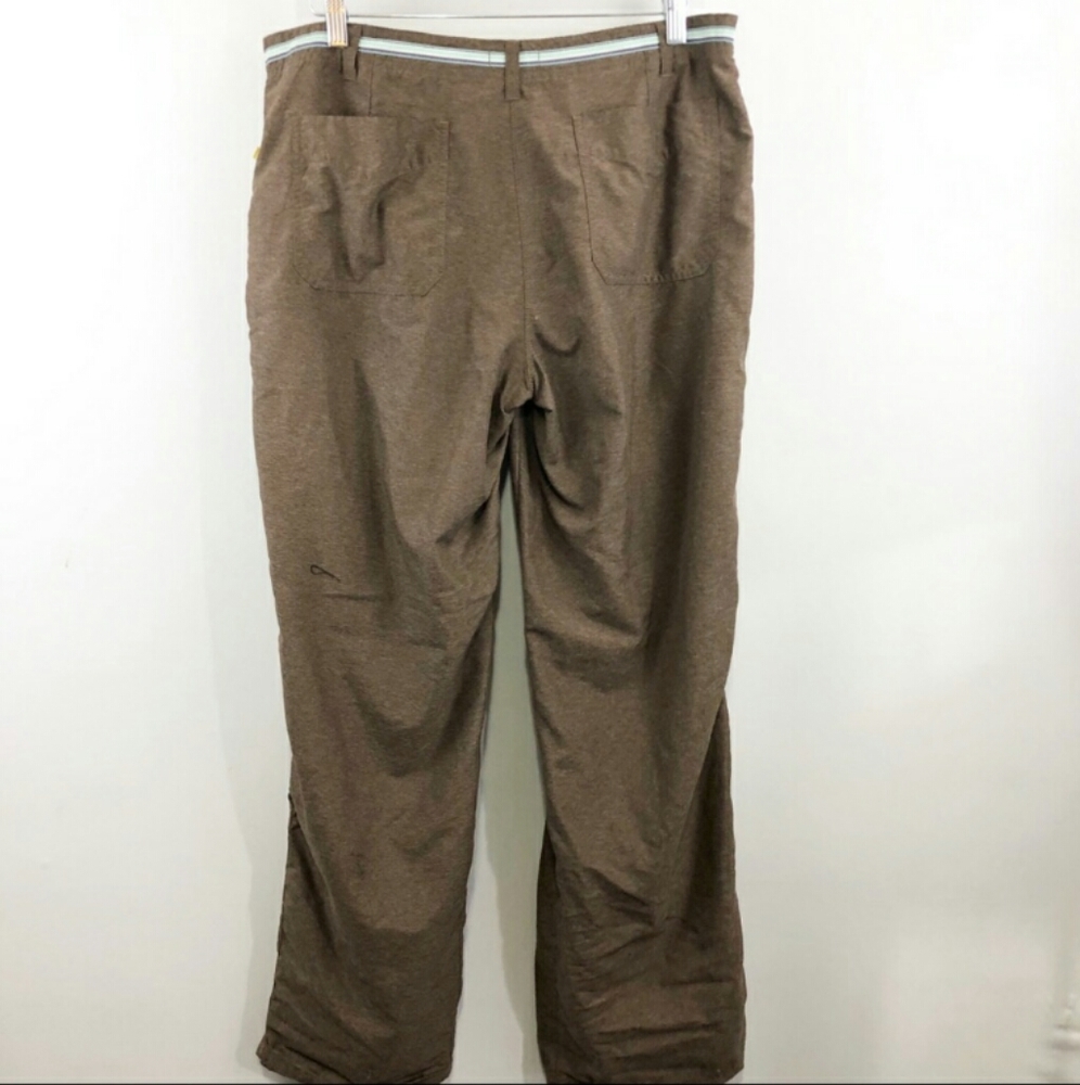 Adventura brown cargo pants/capri - Picture 3 of 7